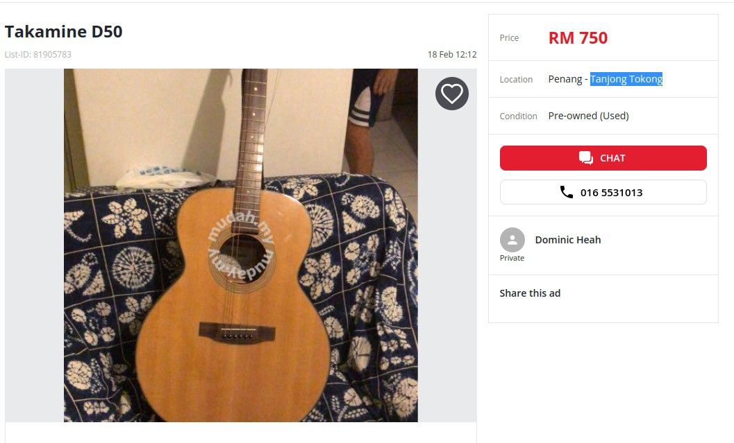 Takamine d50 price outlet
