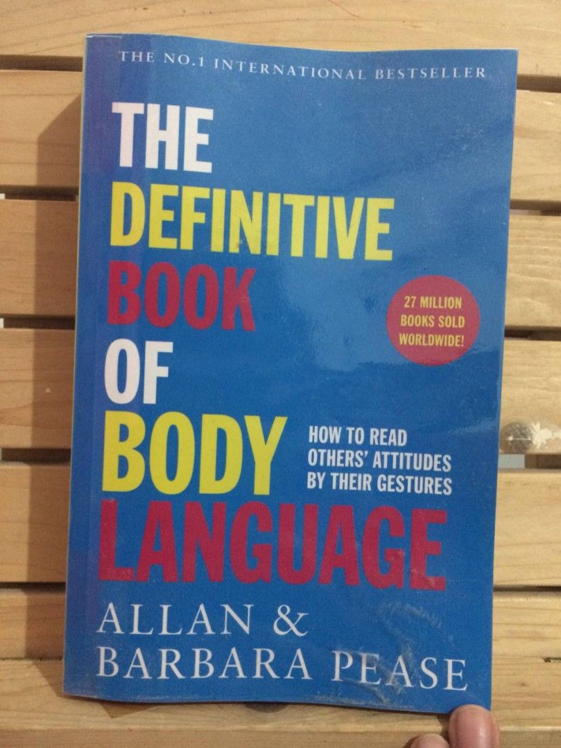 The Definitive Book Of Body Language By Allan And Barbara Pease Hobbies And Toys Books 1059