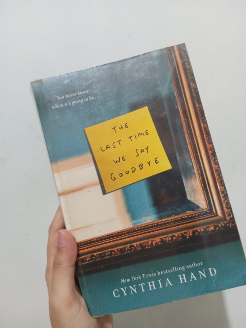 The last time we say goodbye by cynthia hand on carousell