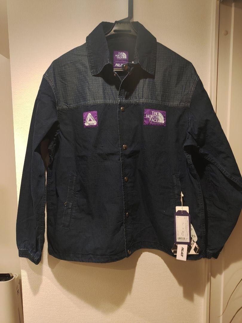 The North Face Purple x Palace Indigo Ripstop Coach Jacket, 男裝