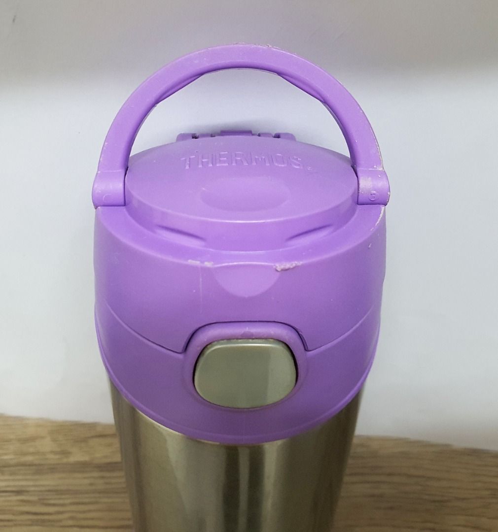 Thermos Funtainer 12oz Model F401 with handle original, Food & Drinks, Beverages on Carousell