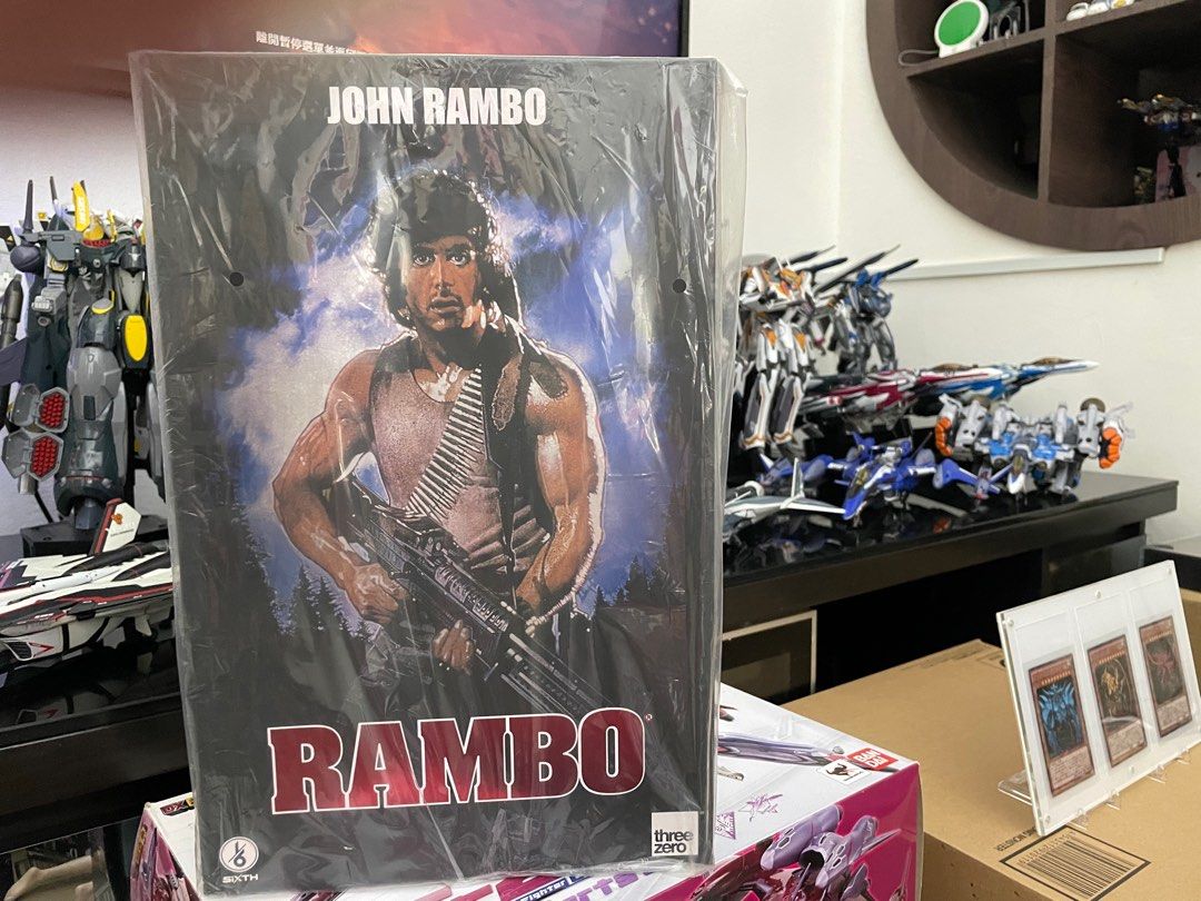 RAMBO II figurine 1/6 John Rambo Threezero 1/6 en PVC 30cm