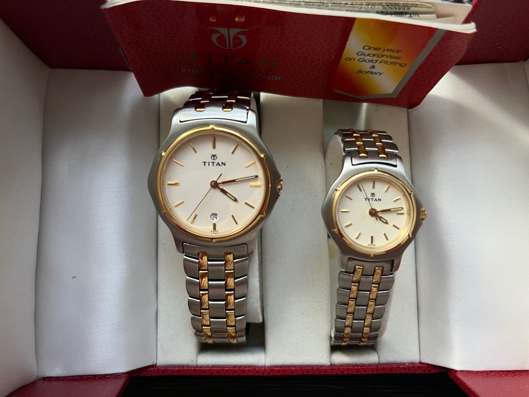 Titan his and her watches on sale