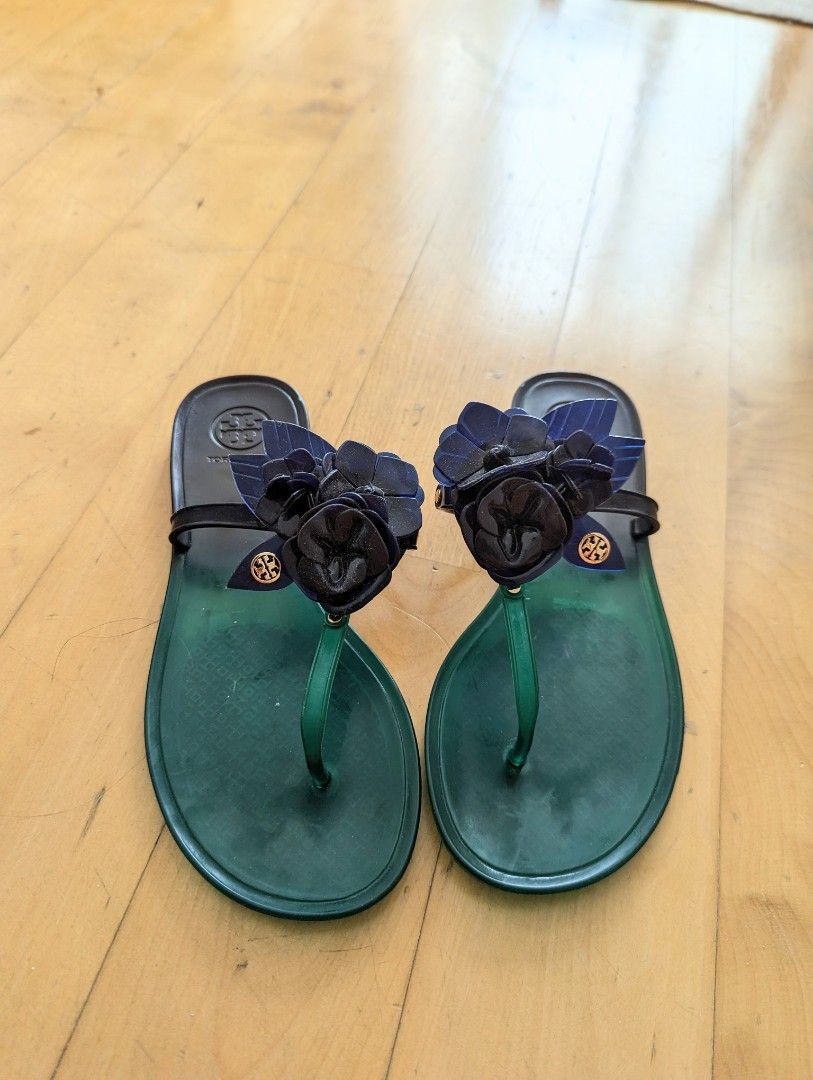Tory Burch Blossom Jelly Sandals US Size 6