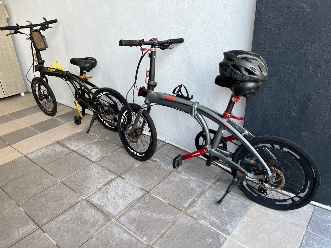 TRS Folding bike, Sports Equipment, Bicycles & Parts, Bicycles on Carousell