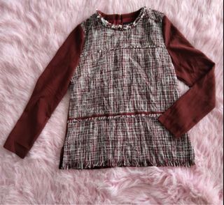 Tweed blouse