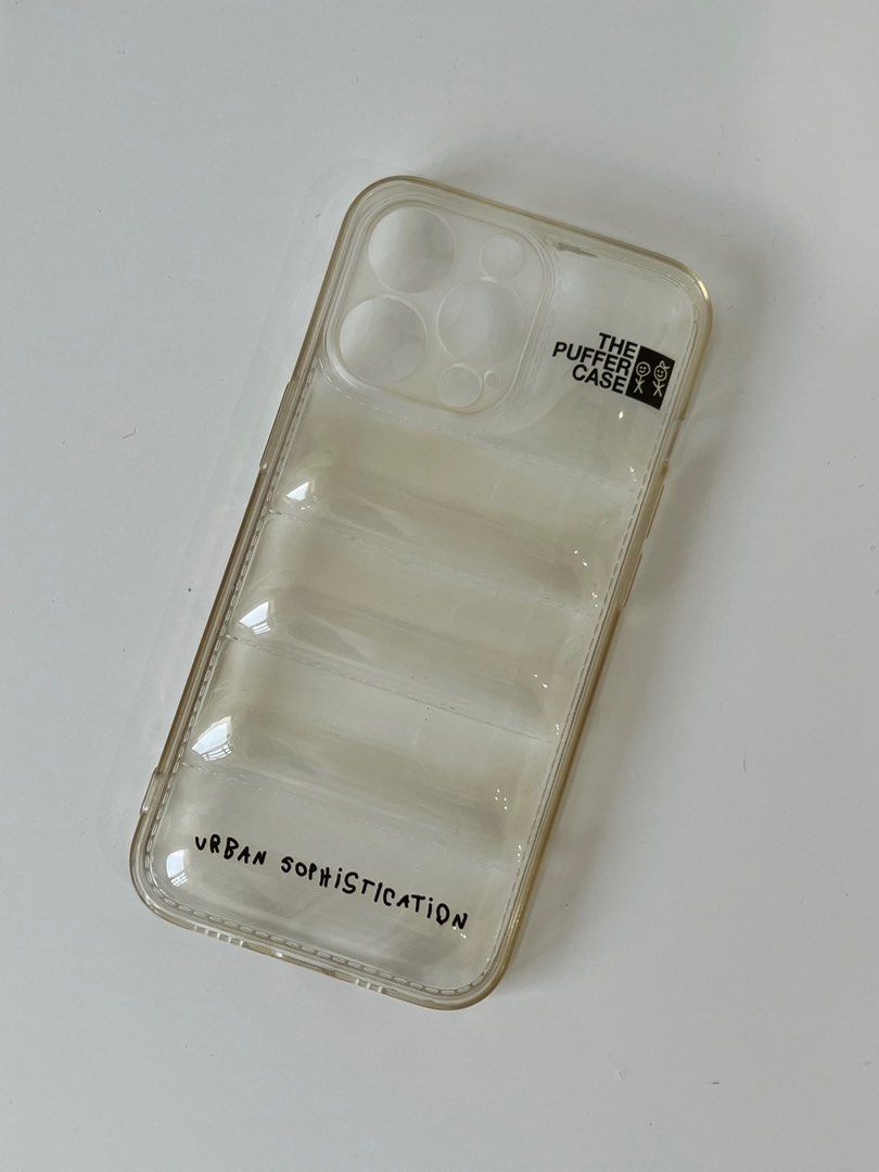 Urban Sophistication Clear Puffer Case - Air iPhone 13 Pro