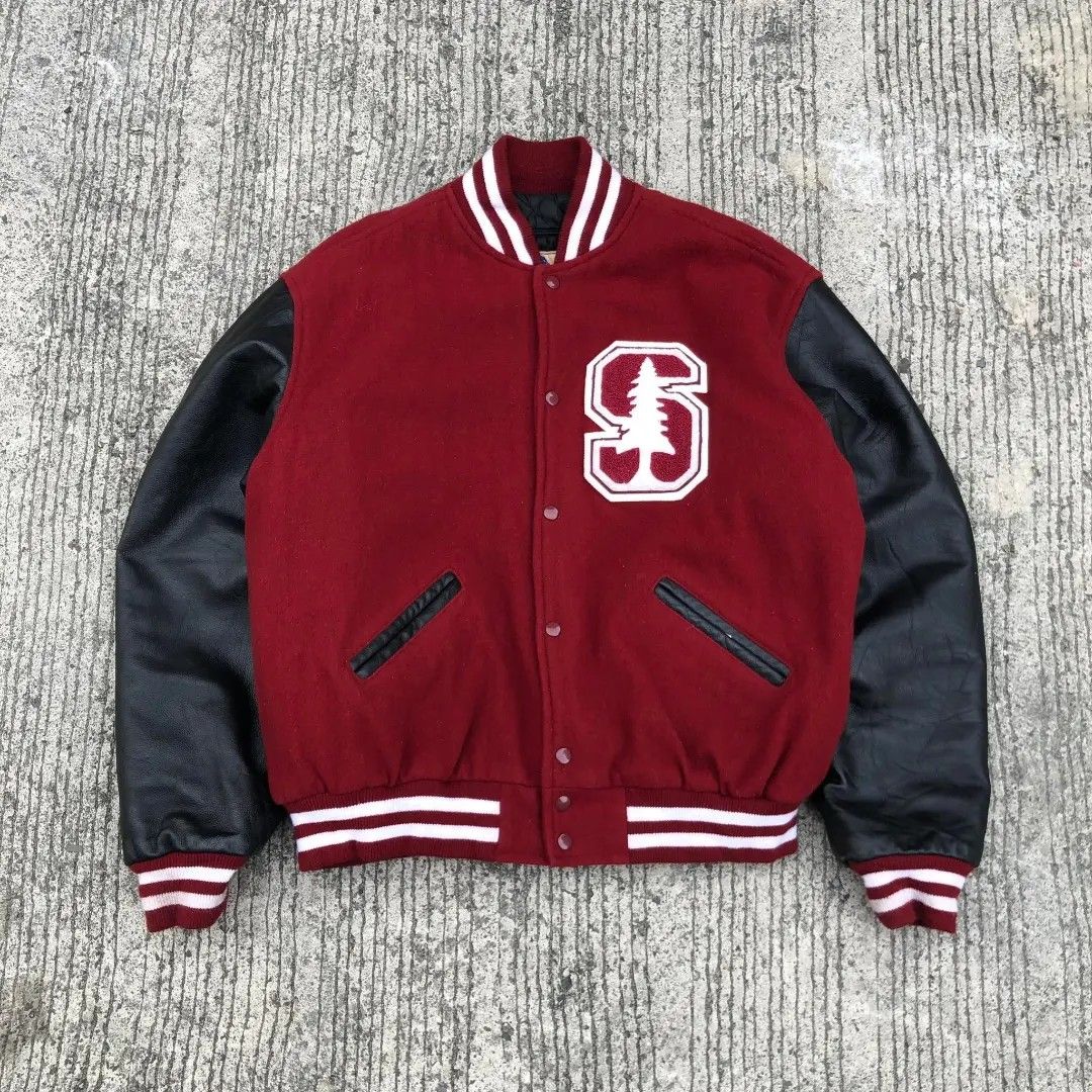 RAIDERS VARSITY JACKET, Men's Fashion, Coats, Jackets and Outerwear on  Carousell