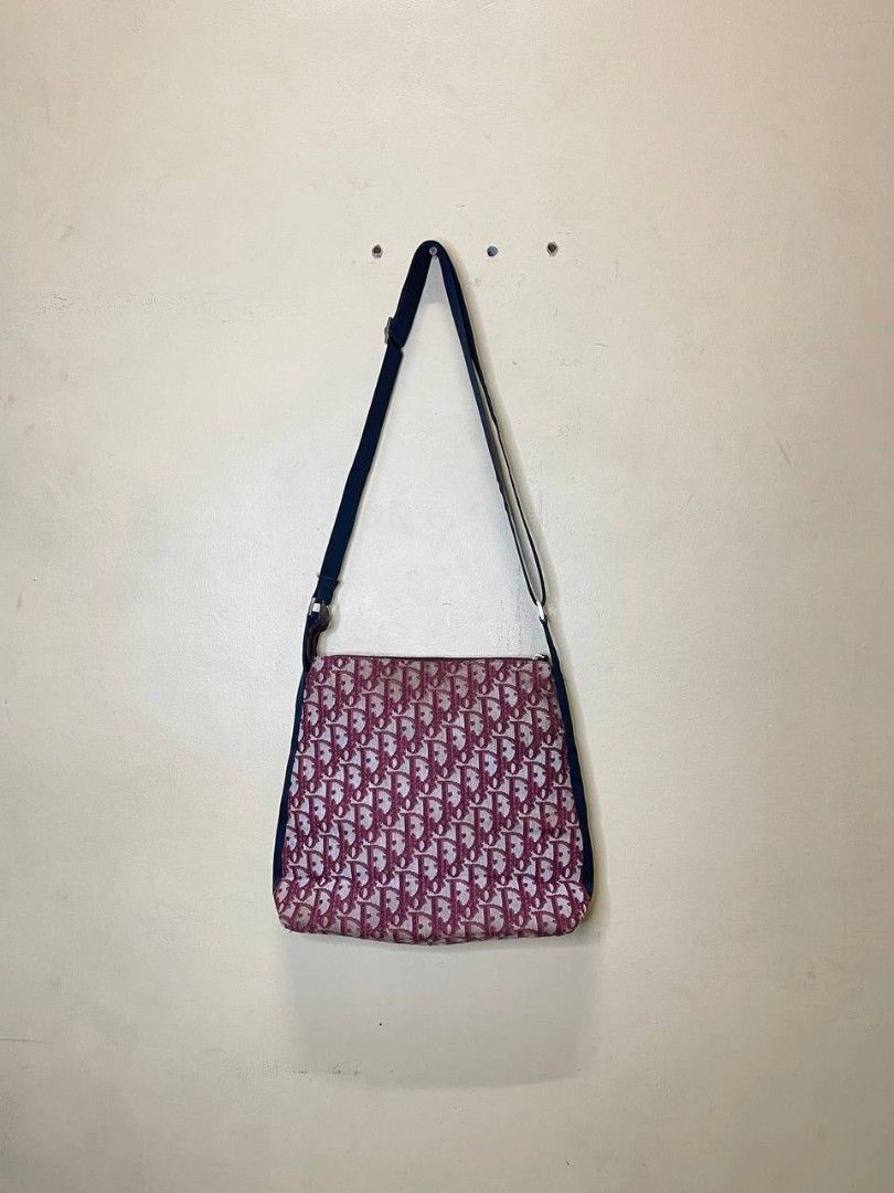 Vintage Dior Monogram Luggage Bag