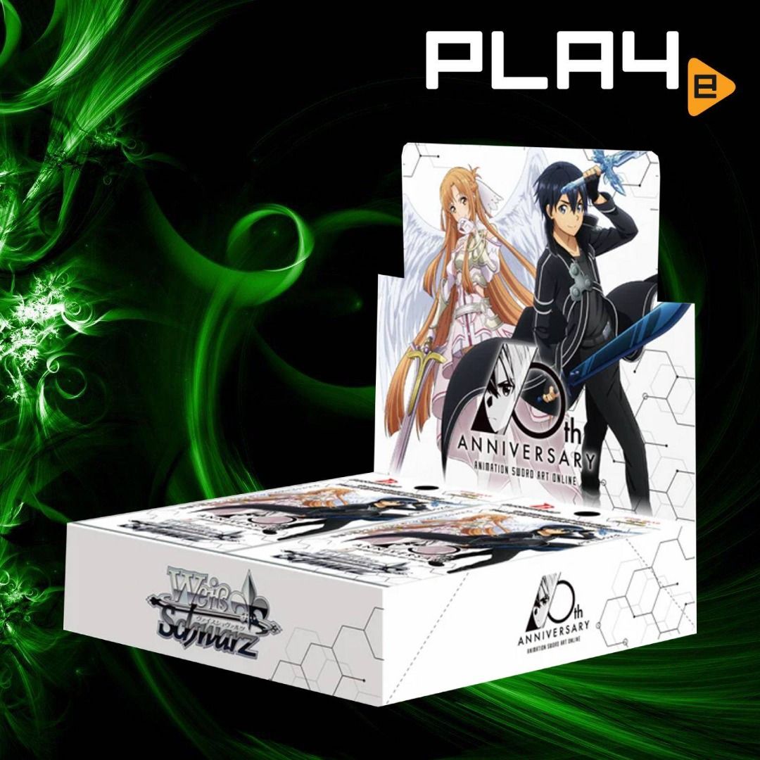 Weiss Schwarz Sword Art Online 10th Anniversary Booster Pack/Box (ENG)  (7063152) Brand New, Hobbies & Toys, Toys & Games on Carousell