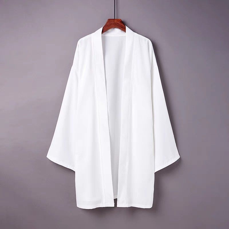 White long hotsell kimono cardigan