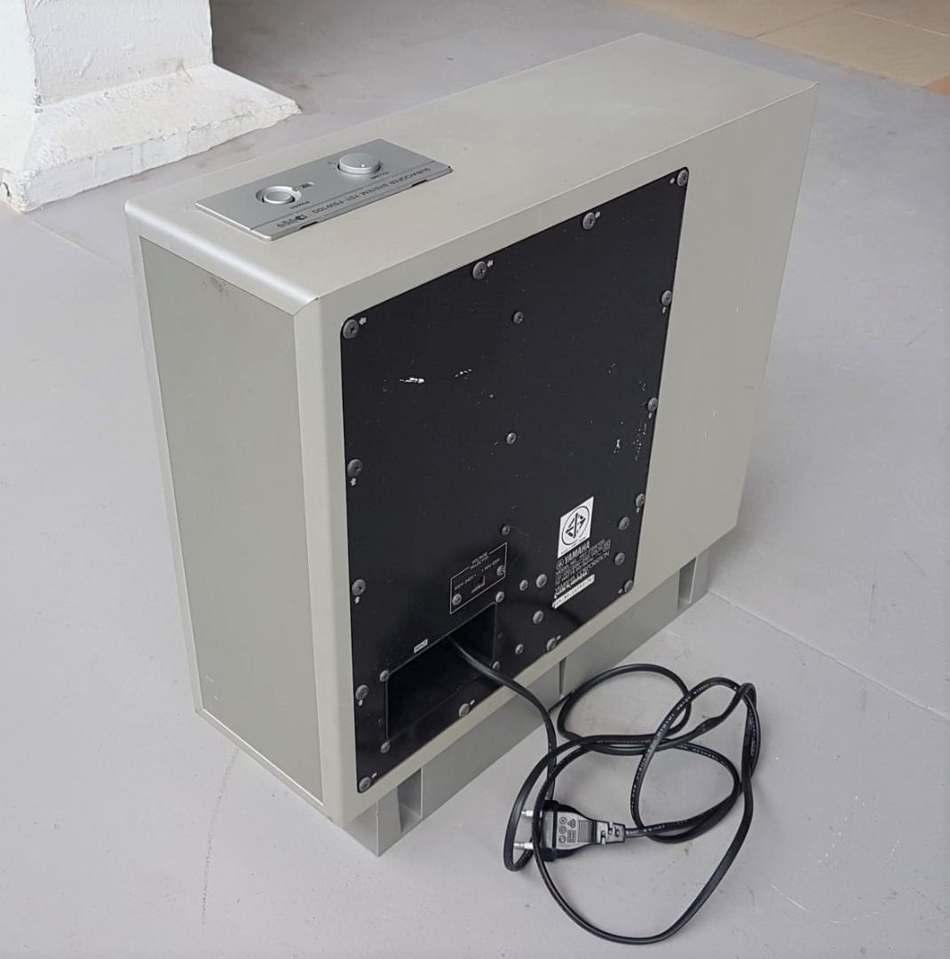 Yamaha Active Subwoofer, YSTFSW100, JAPAN, 130 Watts Powered Subwoofer