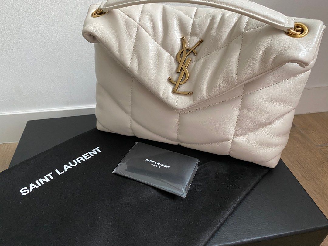Yves Saint Laurent, Bags, Iso Ysl College Raffia Bag