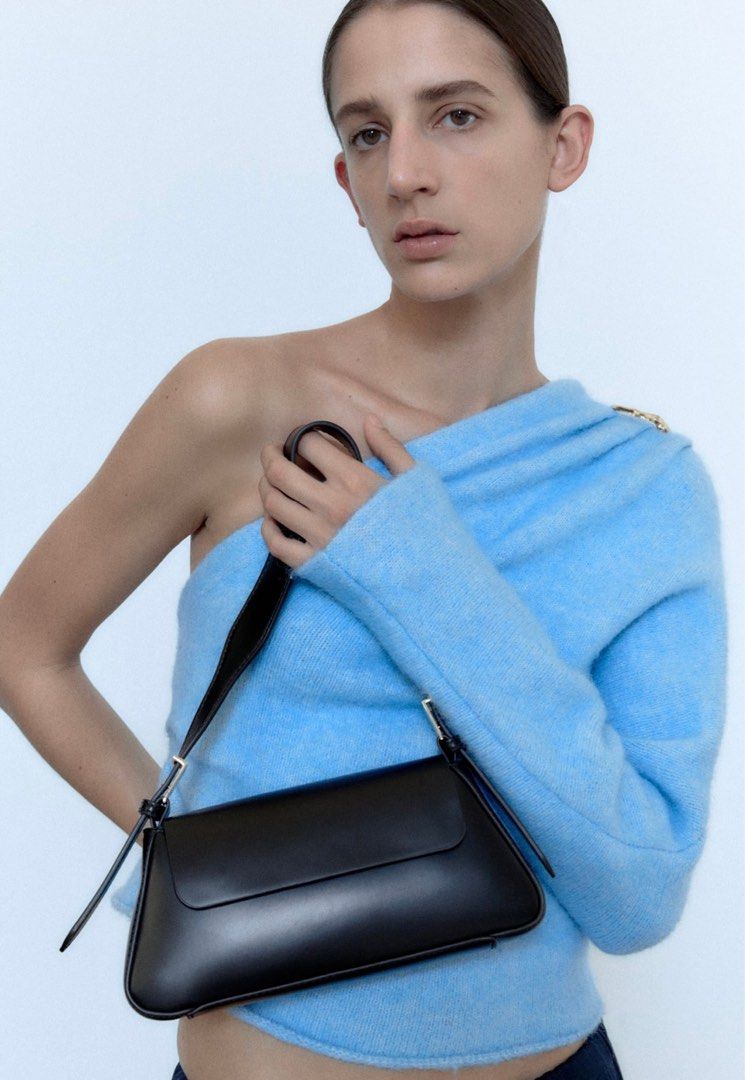 Zara top handle bag store