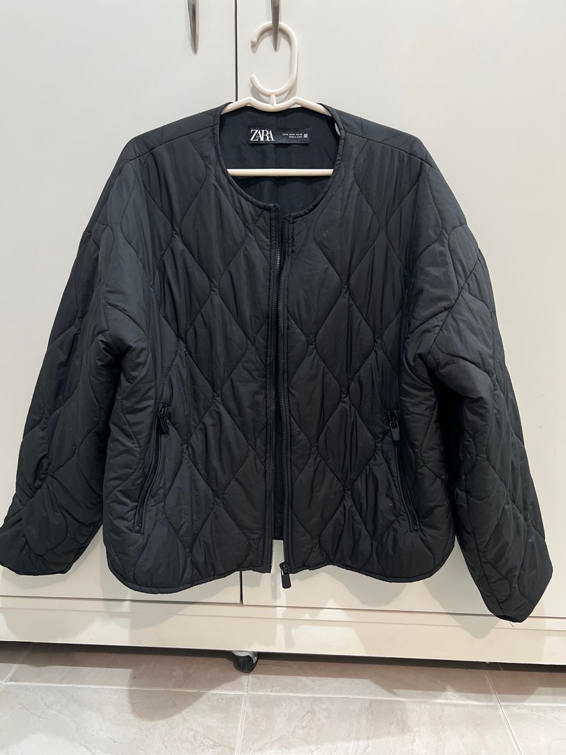 Zara Quilted Jacket on Carousell