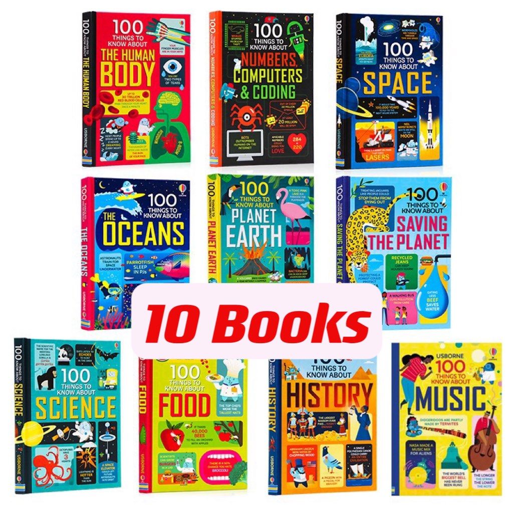 100 things to know about 10 books set, Hobbies & Toys, Books