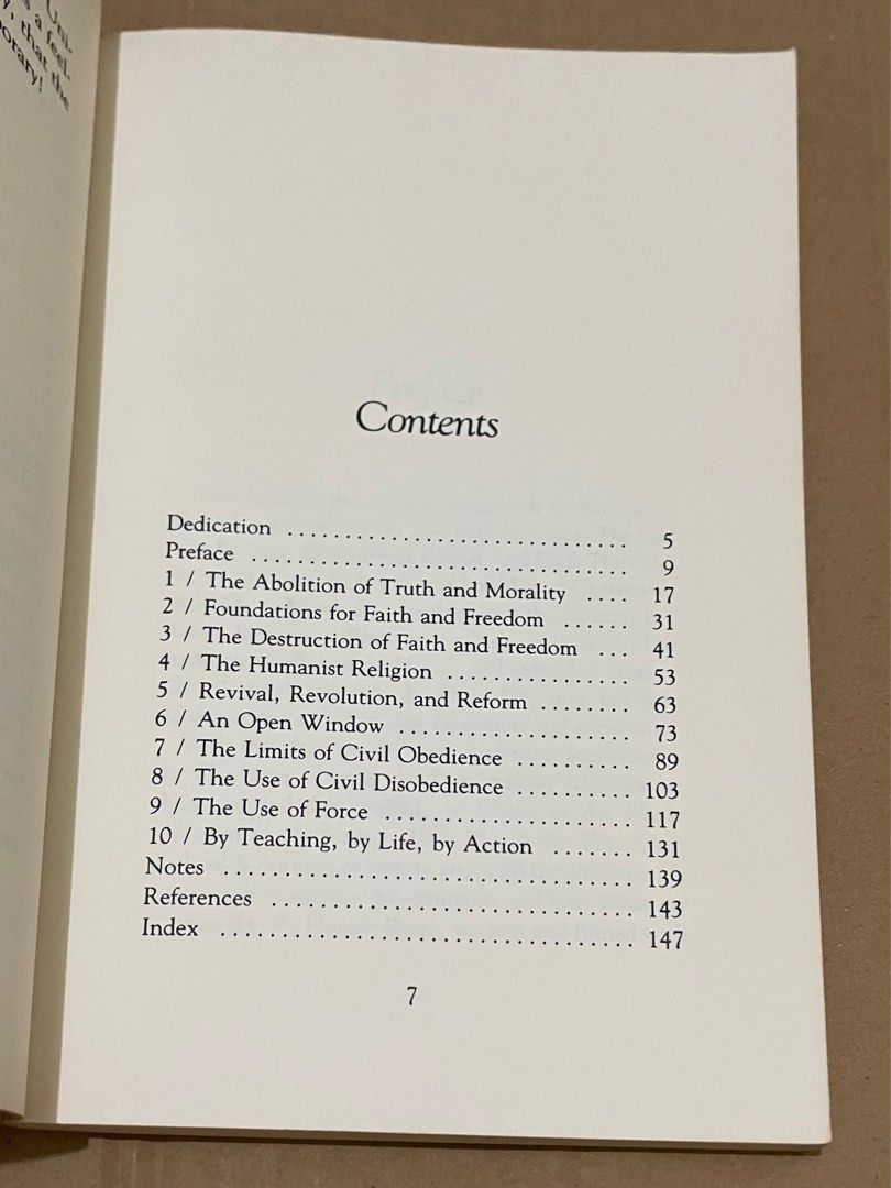 1981, A Christian Manifesto, Hobbies & Toys, Books & Magazines