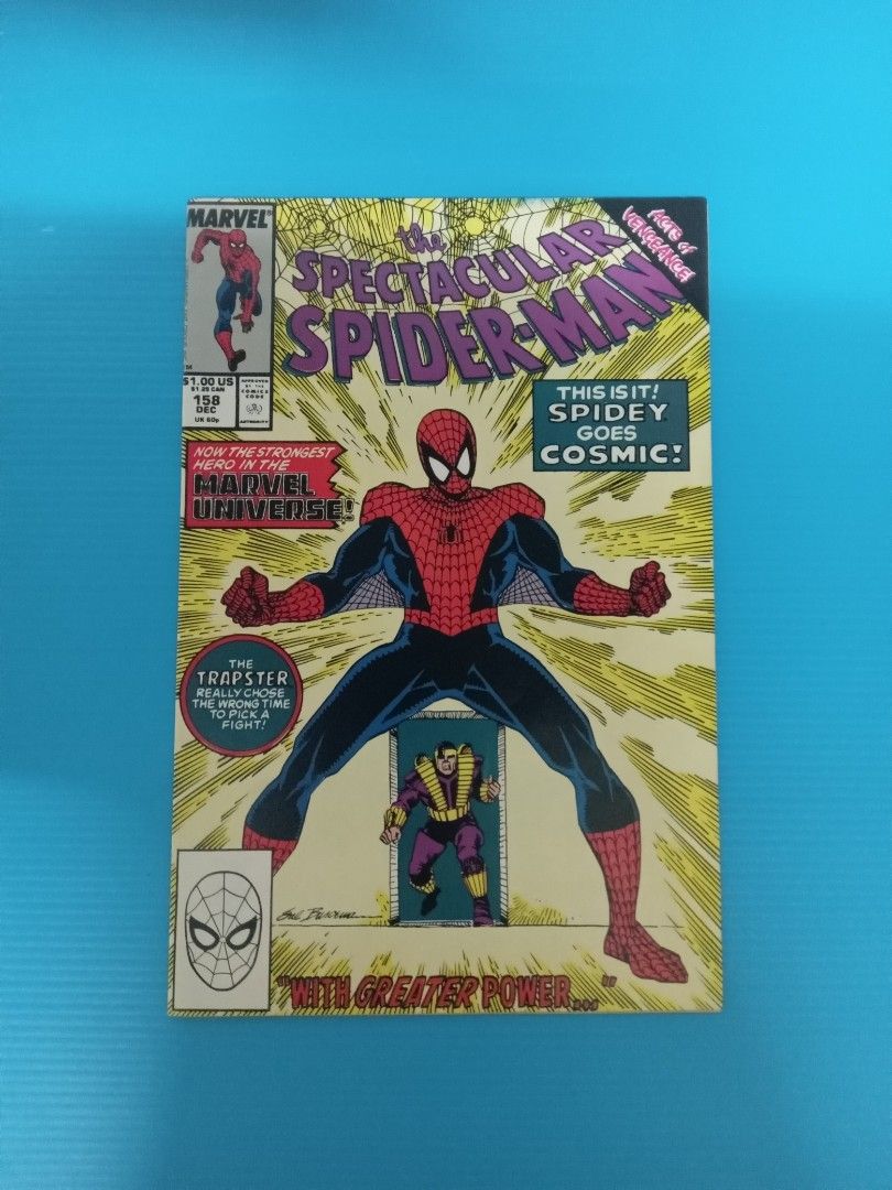 1st app Cosmic Spiderman ! The Spectacular Spiderman 158 (
