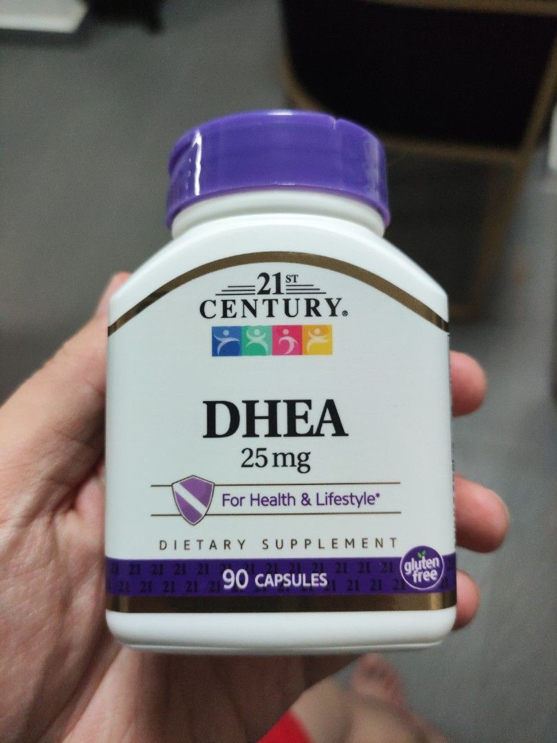 21st Century DHEA 25 mg (90 capsules), Health & Nutrition, Health ...