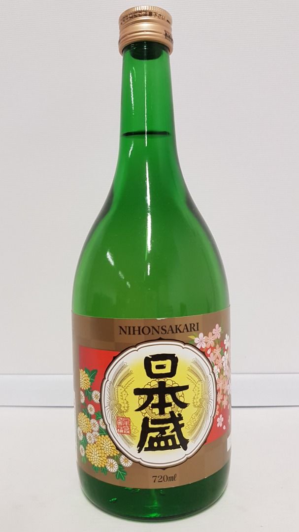 日本盛上撰清酒720ml, 嘢食& 嘢飲, 酒精飲料- Carousell