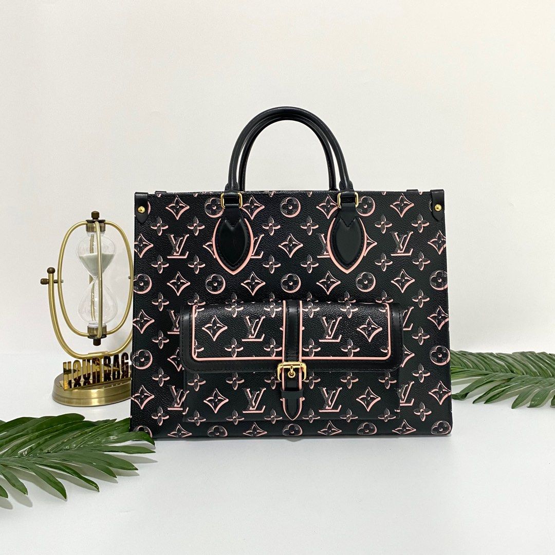 LV on the go size 25cm, Luxury, Bags & Wallets on Carousell