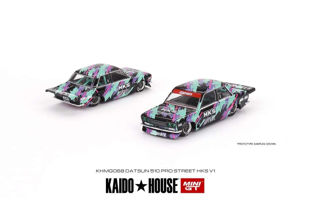 預訂Pre-Order Minigt MINI GT x Kaido House Datsun 510 Nissan