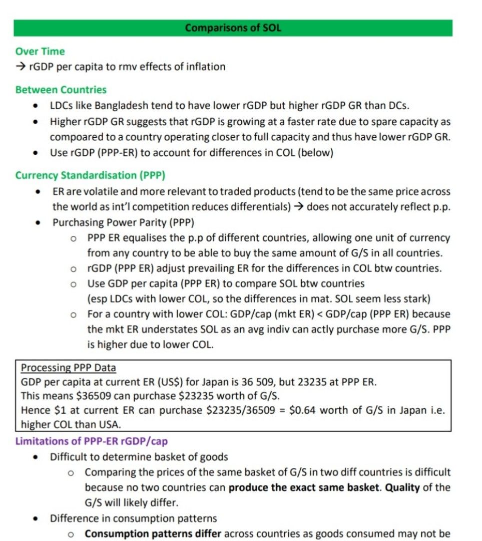 A Level Macroeconomics Key Economic Indicators (KEI) Notes, Hobbies ...