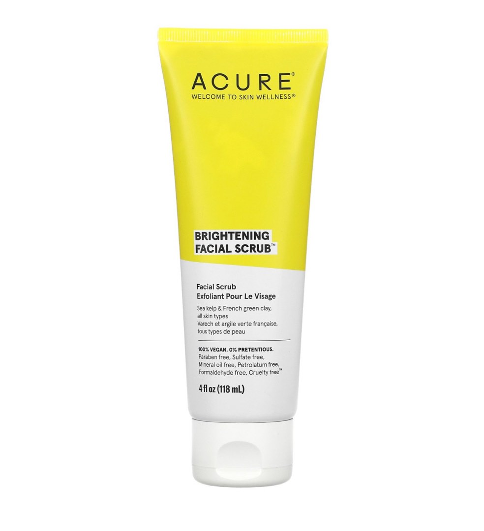 Acure Brightening Facial Scrub, Beauty & Personal Care, Face, Face Care