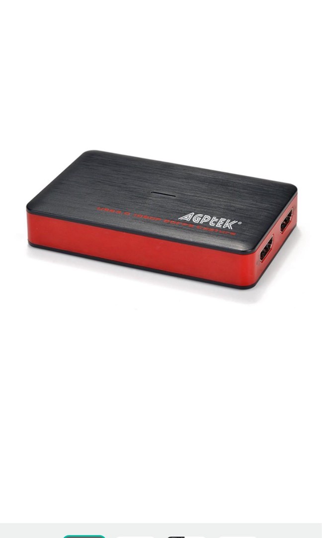 Agptek 1080p 60fps clearance gaming capture card