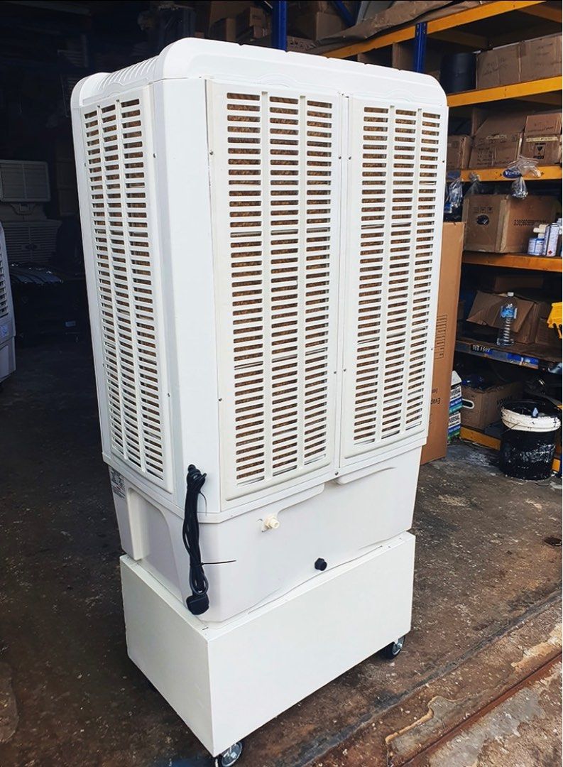 Air cooler Industrial untuk dewan. Tanki besar & menyejukkan rumah, TV