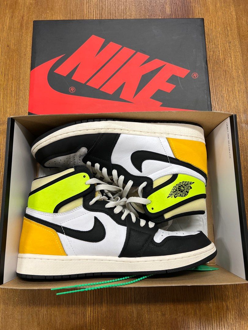 NIKE Air Jordan 1 Volt Gold|AJ1|稀有配色｜US8.5 #23吃土季, 他的