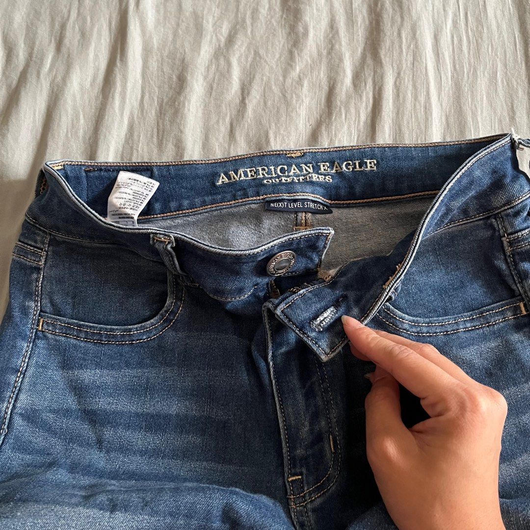 Authentic American Eagle Ripped Jeans, Women's Fashion, Bottoms, Jeans on  Carousell