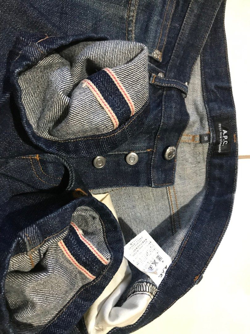 APC Selvedge, Men's Fashion, Bottoms, Jeans on Carousell