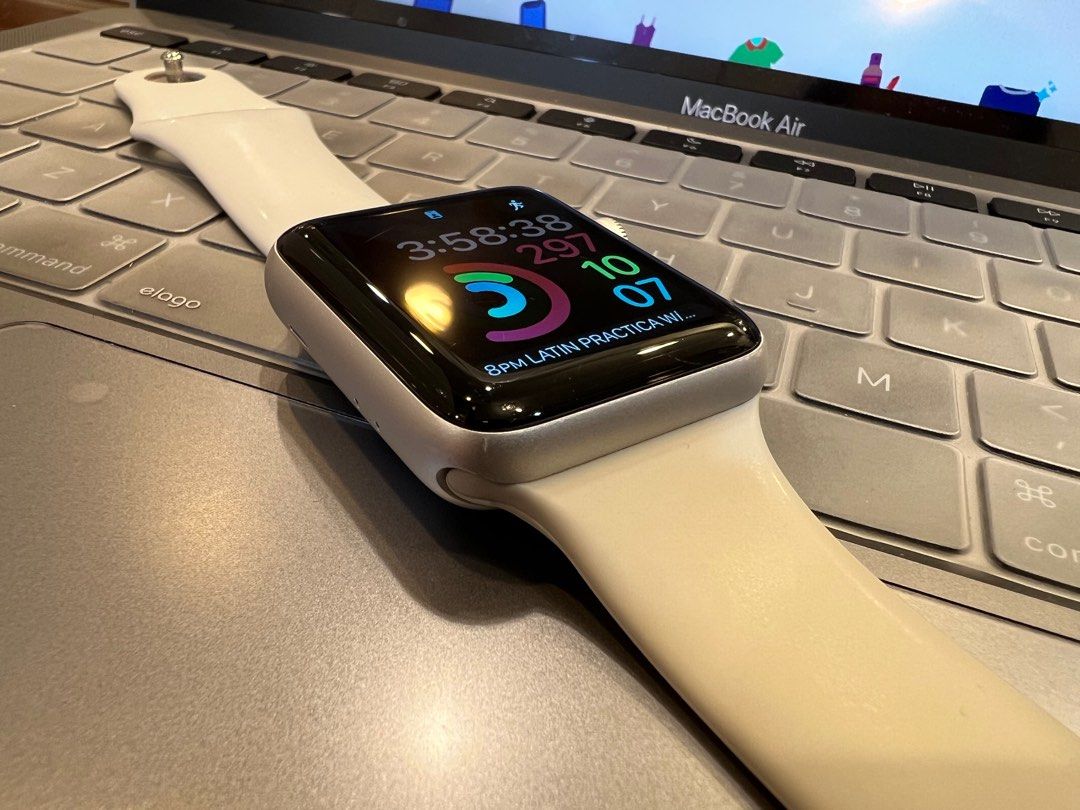 Apple watch series cheap 3 42mm silver aluminium