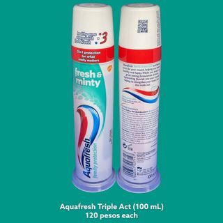 Aquafresh Triple Act Toothpaste
