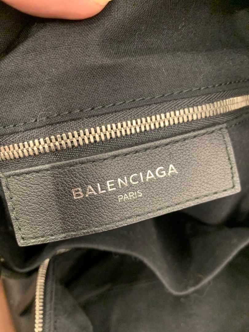 Authentic BALENCIAGA calfskin “everyday logo” backpack on Carousell