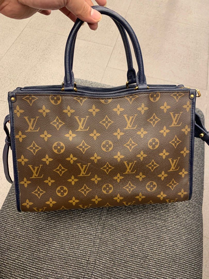 Louis Vuitton Tote Popincourt Monogram PM Marine