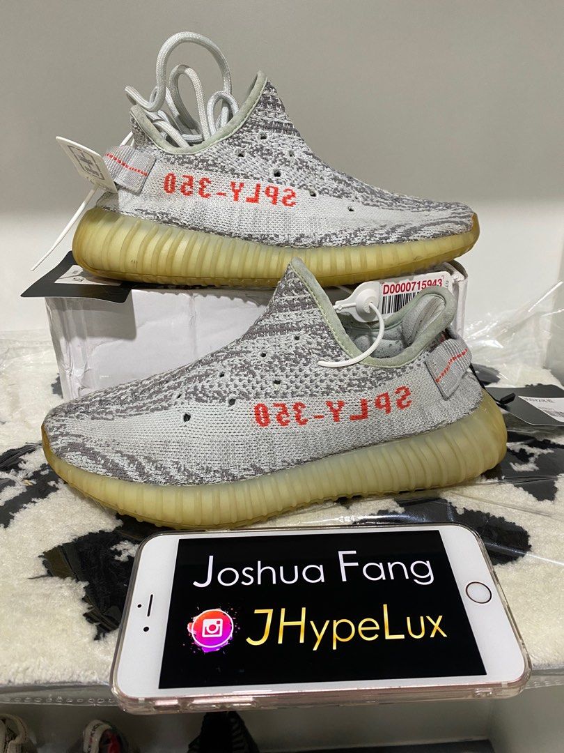 Yeezy blue tint sales real
