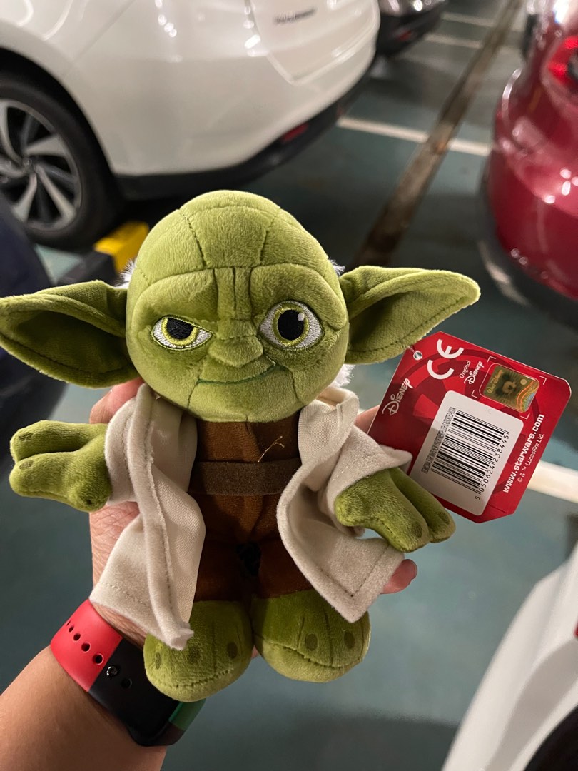 Baby Yoda Plush Toy, Hobbies & Toys, Toys & Games on Carousell
