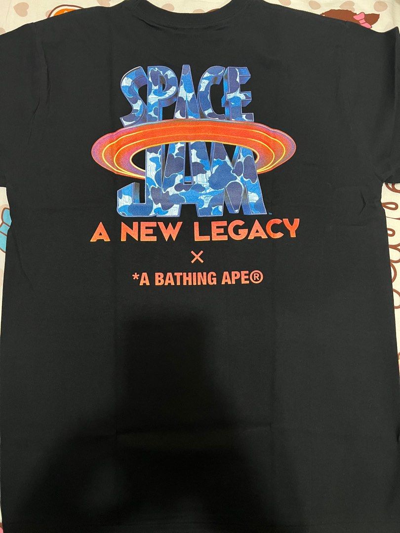 Bape×Tweety 特別版tee【M】, 男裝, 上身及套裝, T-shirt、恤衫、有領 