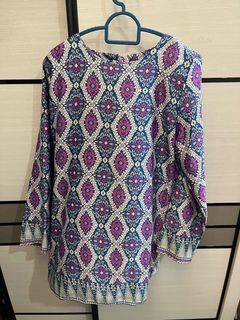 Batik Printing Baju Kurung Set