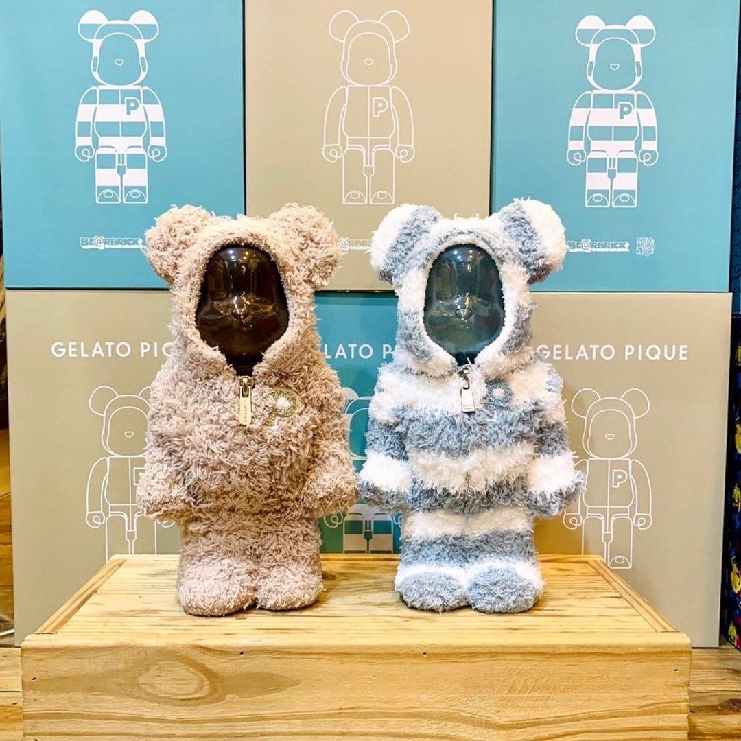 BE@RBRICK GELATO PIQUE 400% ベージュ ミント セット 【公式通販】