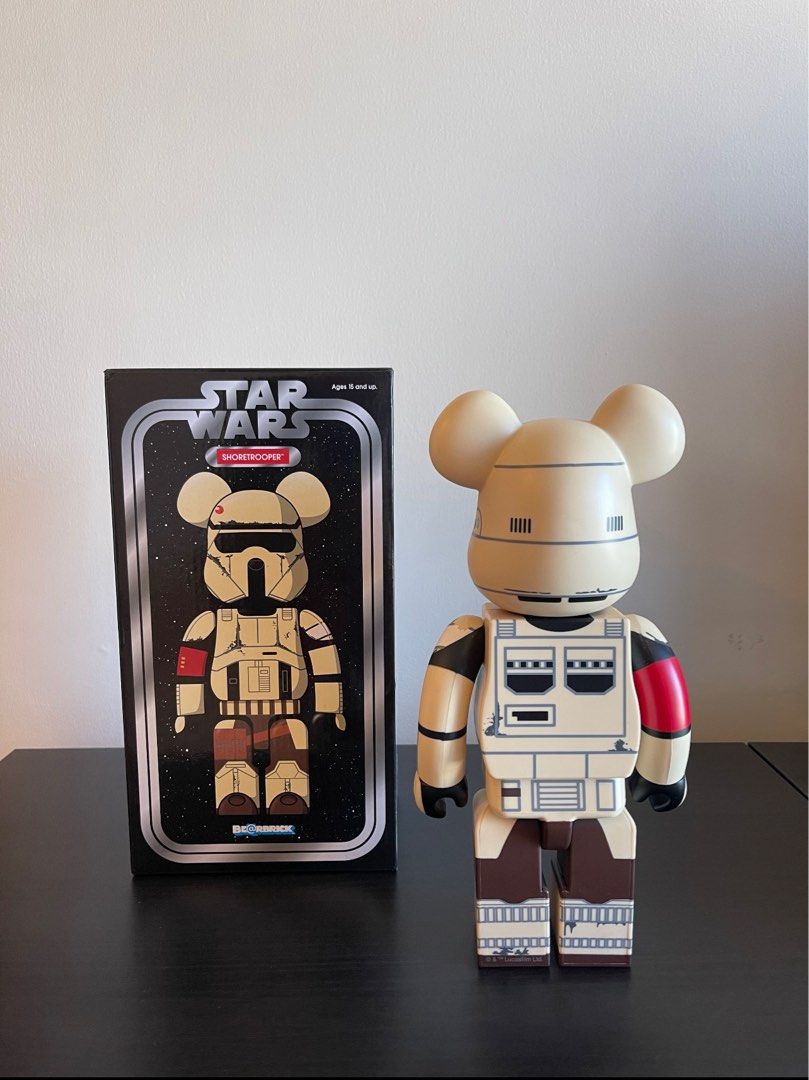 Bearbrick Starwars Shoretrooper 400%, Hobbies & Toys, Toys & Games