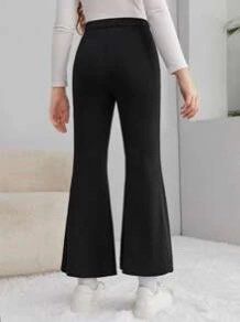 Black Flare Pants (XS) 