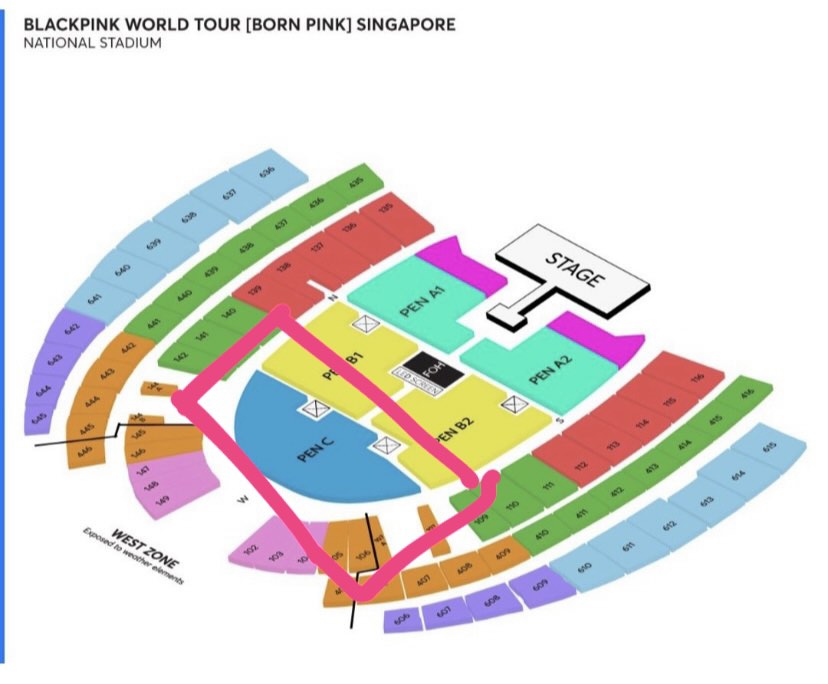 BLACKPINK BORN PINK TOUR 2023 14 May 2023, Tickets & Vouchers, Event