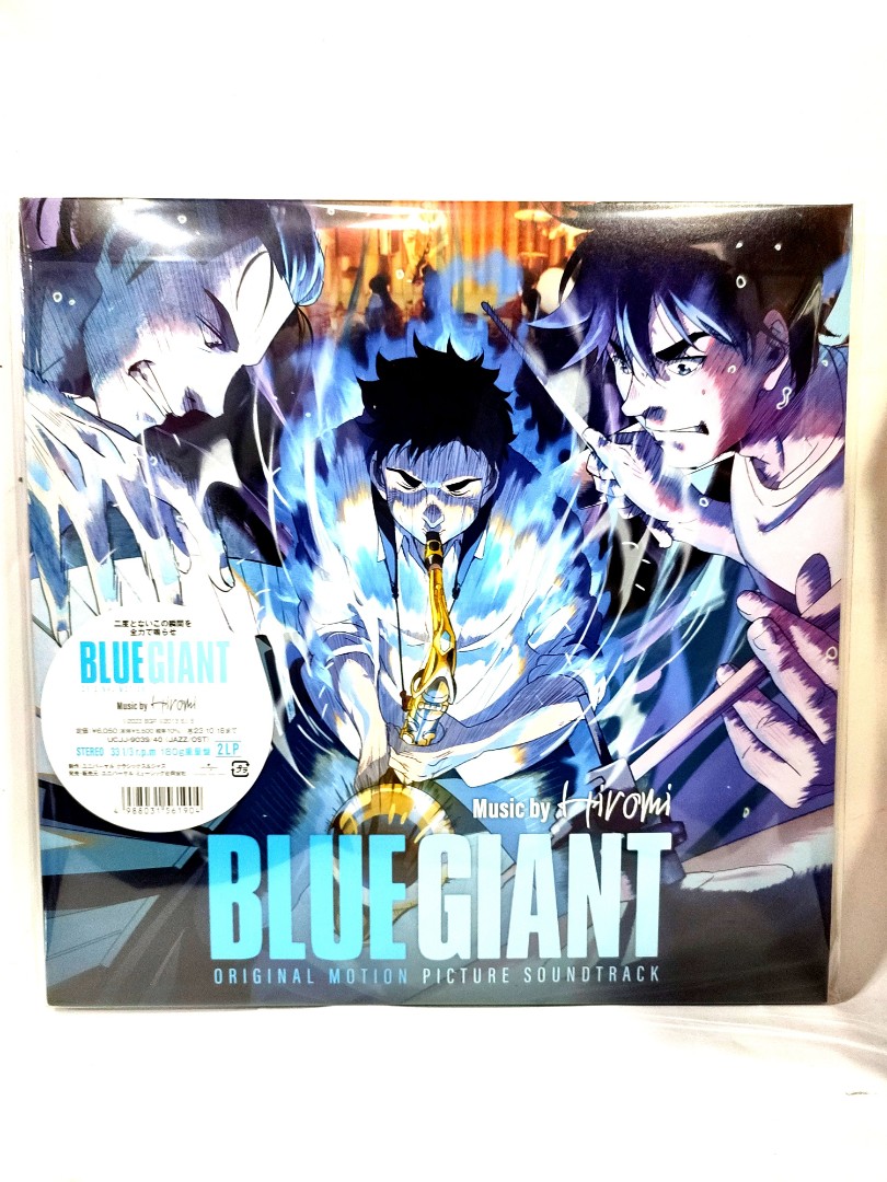 Blue Giant 藍色巨星OST music by Hiromi 2x LP, 興趣及遊戲, 音樂
