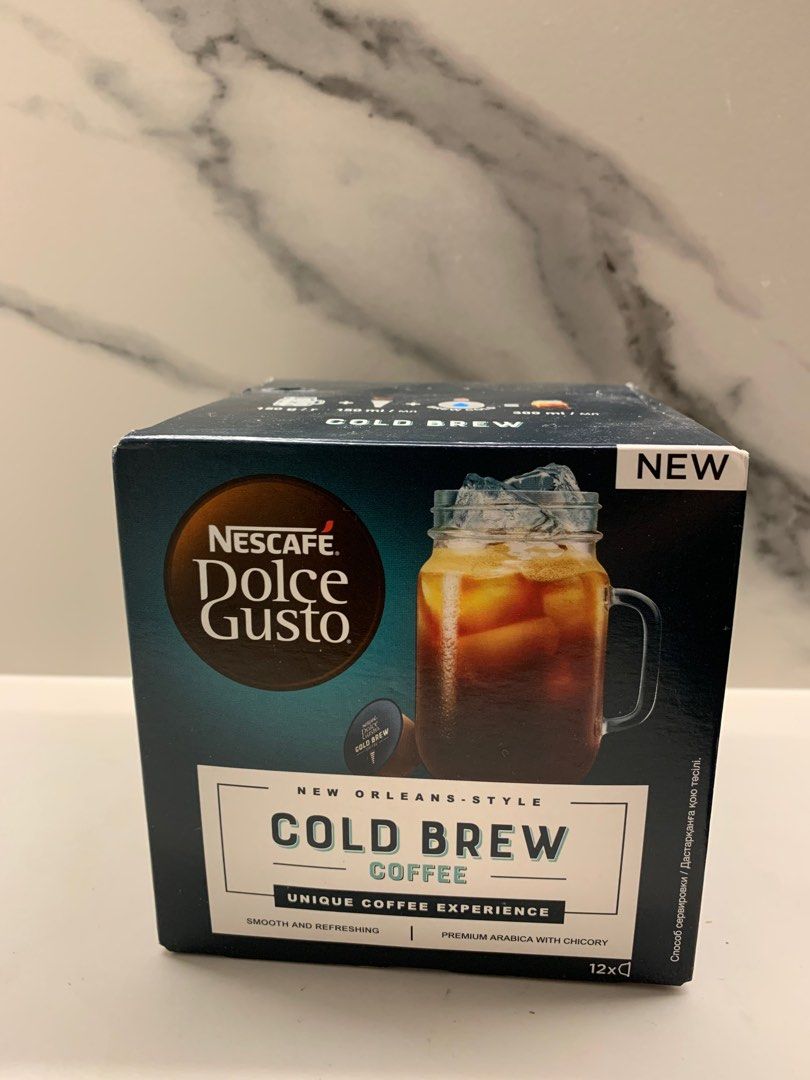 +BNIB+ Nescafe Dolce Gusto Cold Brew Nespresso Coffee Capsules, Food