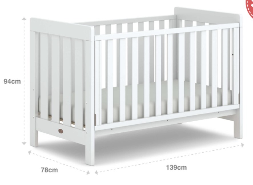 Boori Cot Bed, Babies & Kids, Baby Nursery & Kids Furniture, Cots
