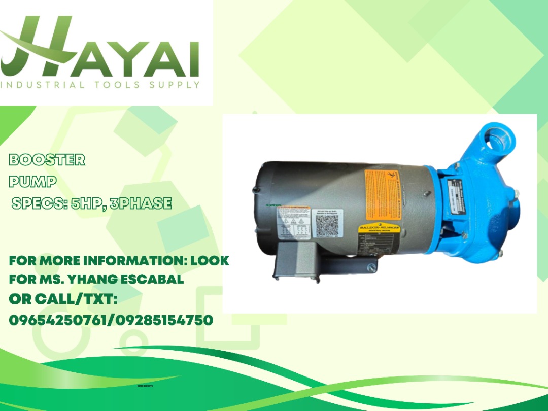 Booster GOULDS PUMP (J15S), Commercial & Industrial, Construction