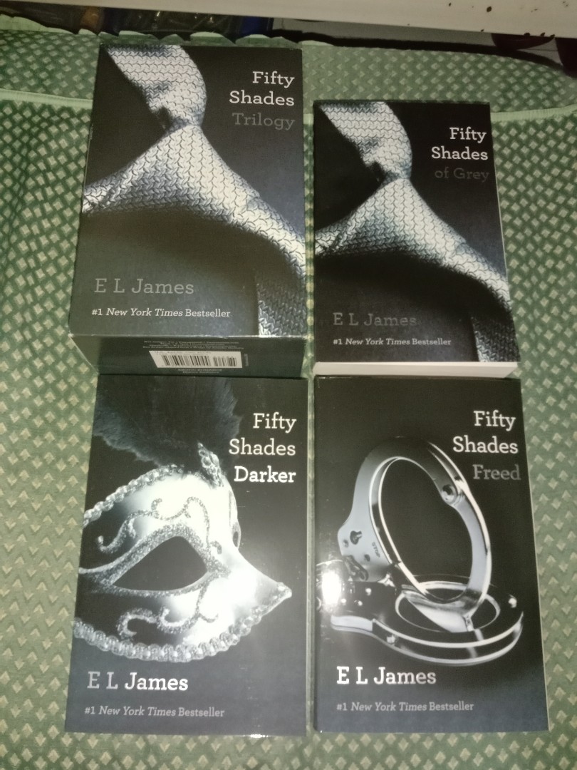 Boxed Set Fifty Shades Of Grey Trilogy By El James Hobbies And Toys Books And Magazines Fiction 